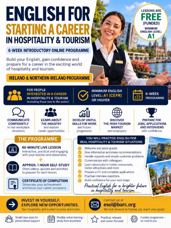 flyer a1 hospitality career pathway